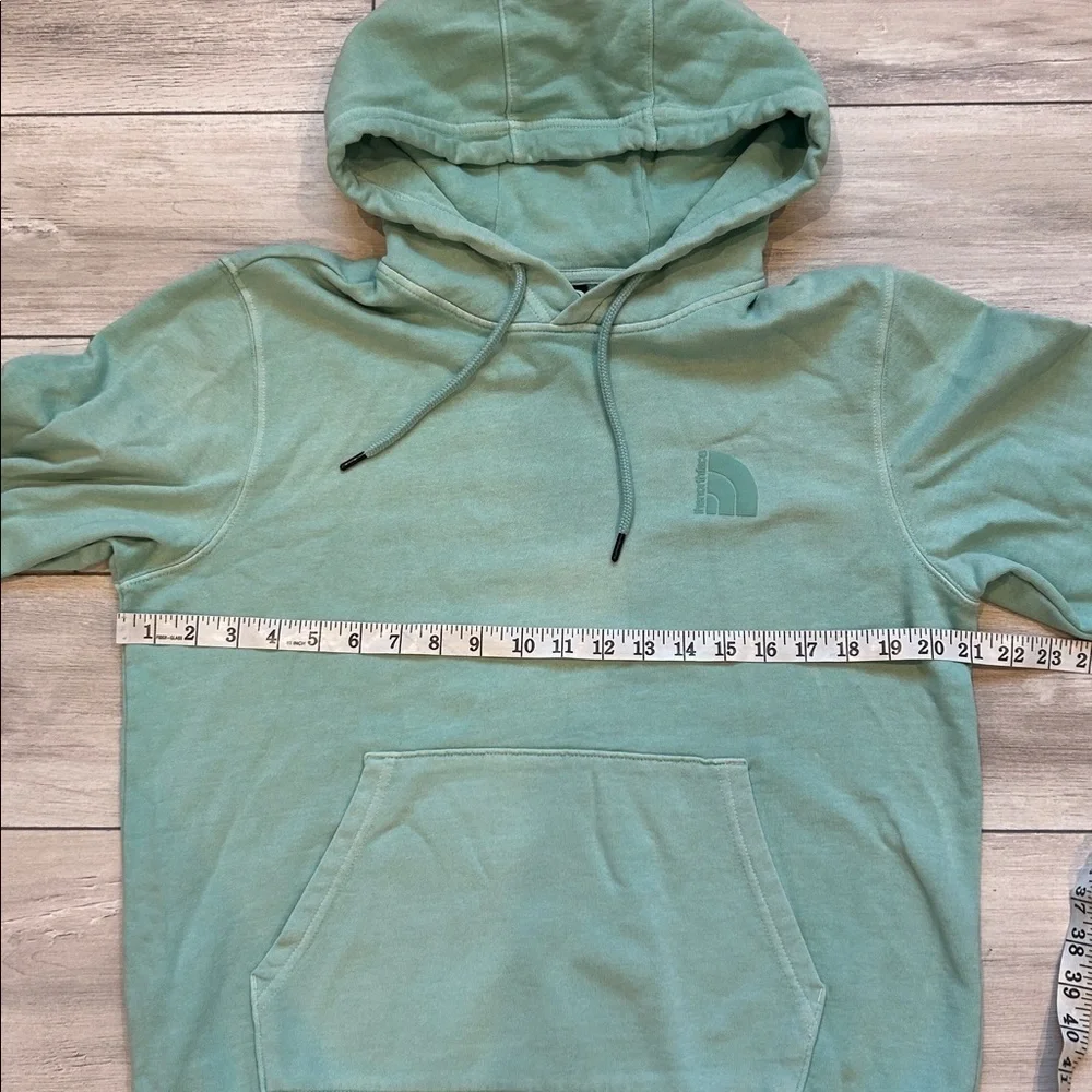 The North Face Men's mint green pull over hoodie size small